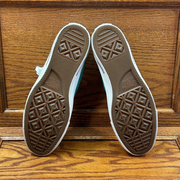 Converse CTAS Shield Canvas Ox‎ Aegean Aqua Black Buff Shoes - Picture 8 of 9